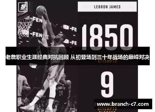 老詹职业生涯经典对抗回顾 从初登场到三十年战场的巅峰对决 老詹职业生涯经典对抗回顾 从初登场到三十年战场的巅峰对决