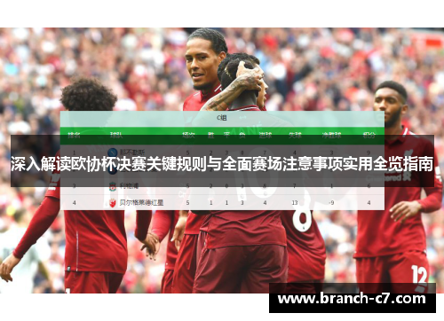 深入解读欧协杯决赛关键规则与全面赛场注意事项实用全览指南 深入解读欧协杯决赛关键规则与全面赛场注意事项实用全览指南