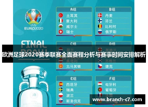 欧洲足球2020赛季联赛全面赛程分析与赛事时间安排解析